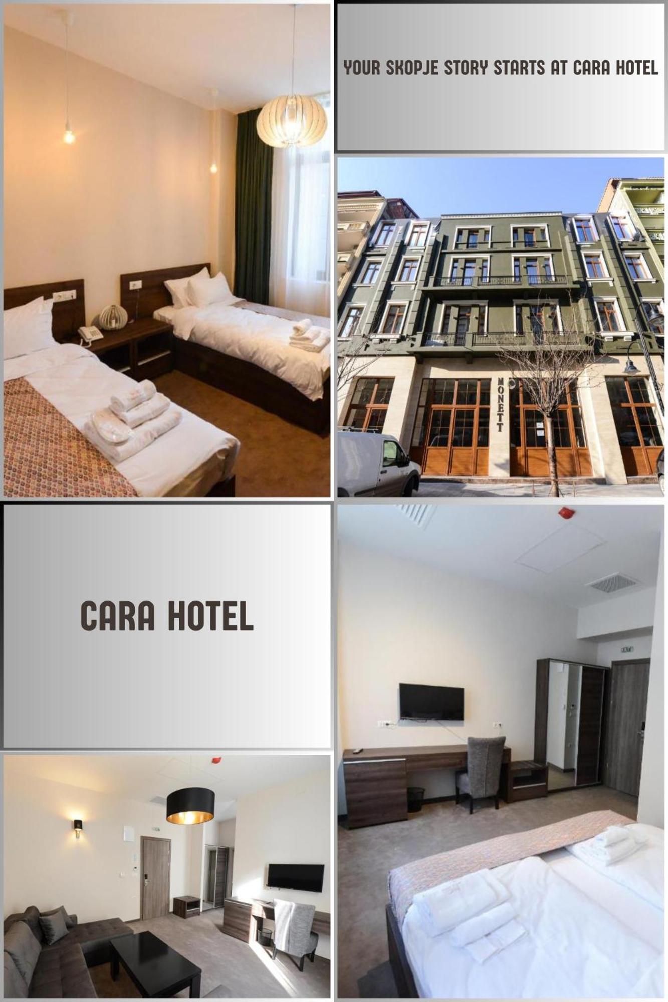 Hotel Cara 28 Skopje Exteriör bild